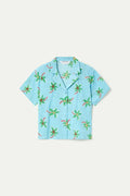 Camisa con estampado Cocotero Small – Shirts voor dames in kleur | Meisjes
