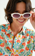 Camisa con estampado Small Royal – Shirts voor dames in kleur | Meisjes