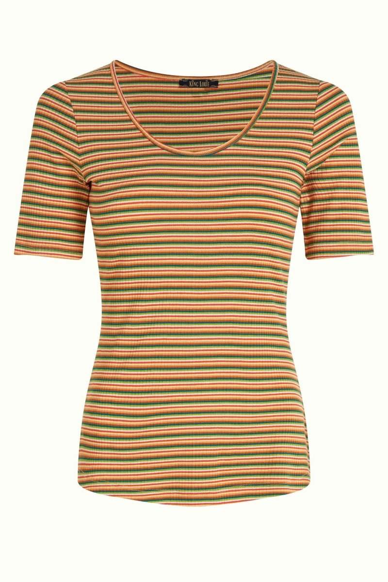 Tops Carice Top Boxy Stripe van King Louie