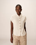 Beige Shirts - Perez Chemise van Grace and Mila