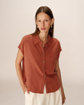 Terracotta Shirts - Perez Chemise van Grace and Mila