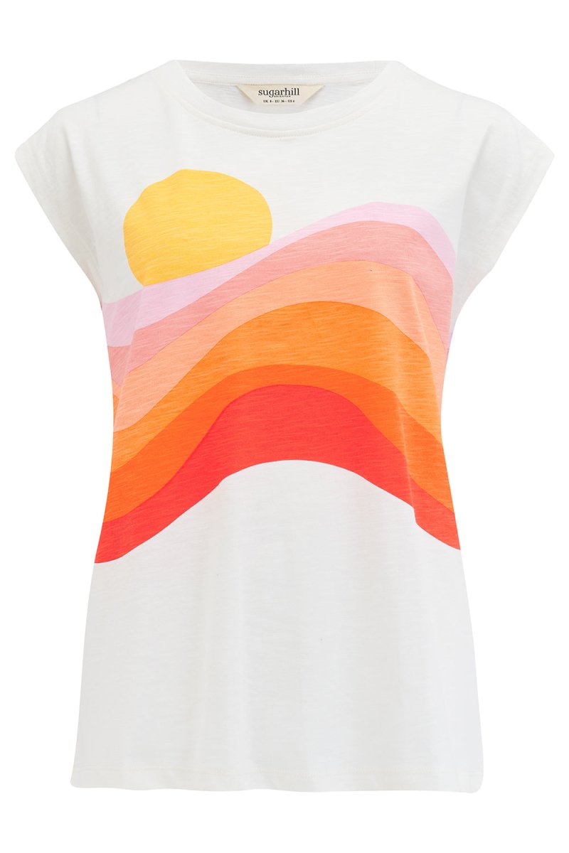 Chrissy Relaxed Tank T-Shirt van Sugarhill Boutique – T-shirts voor dames | Meisjes Brugge