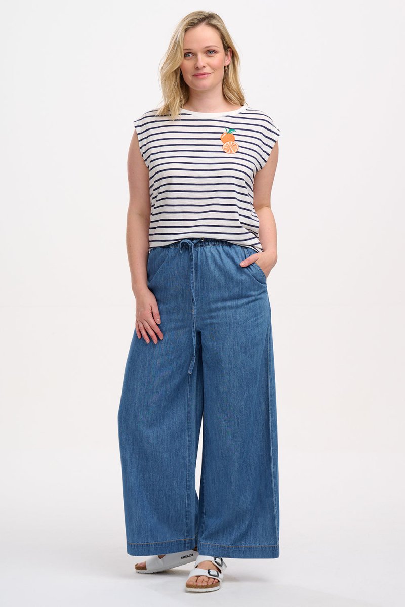 Chrissy Relaxed Tank T-Shirt van Sugarhill Boutique – T-shirts voor dames | Meisjes Brugge