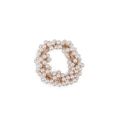 Beige One size Haar Accessoires - Classic Pearl Elastic van SUI AVA