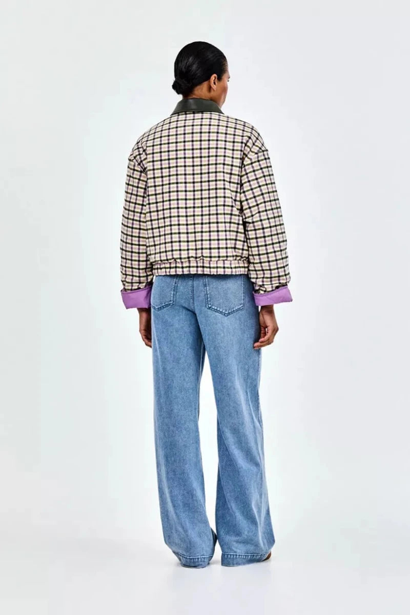 Jassen - Cocoa Lightweight down reversibel jacket van CKS