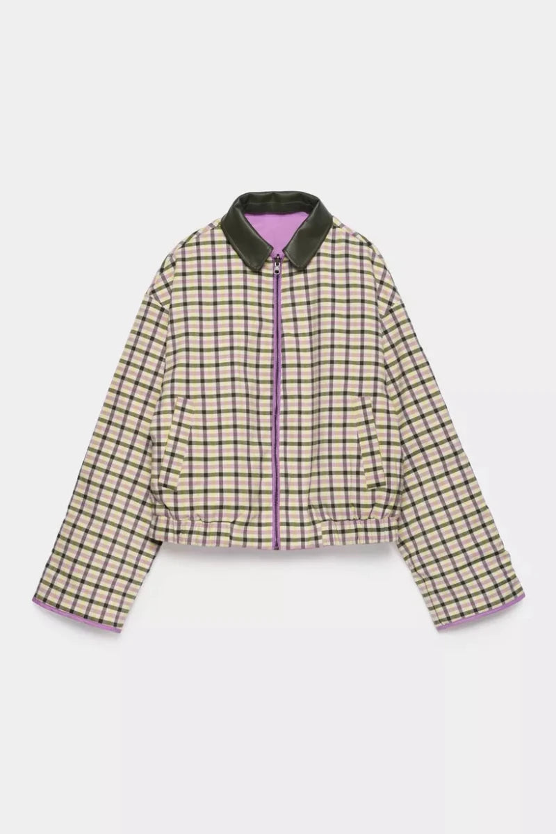 Jassen - Cocoa Lightweight down reversibel jacket van CKS