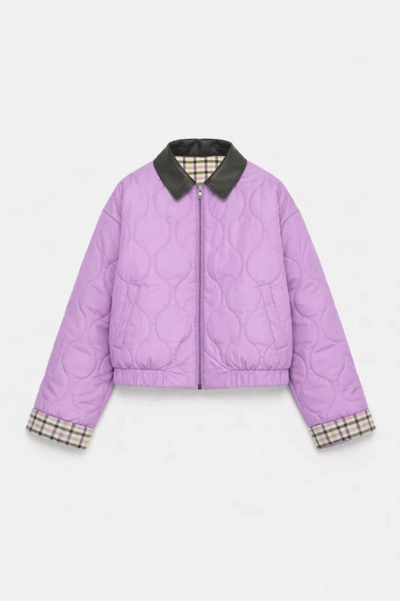 Jassen - Cocoa Lightweight down reversibel jacket van CKS