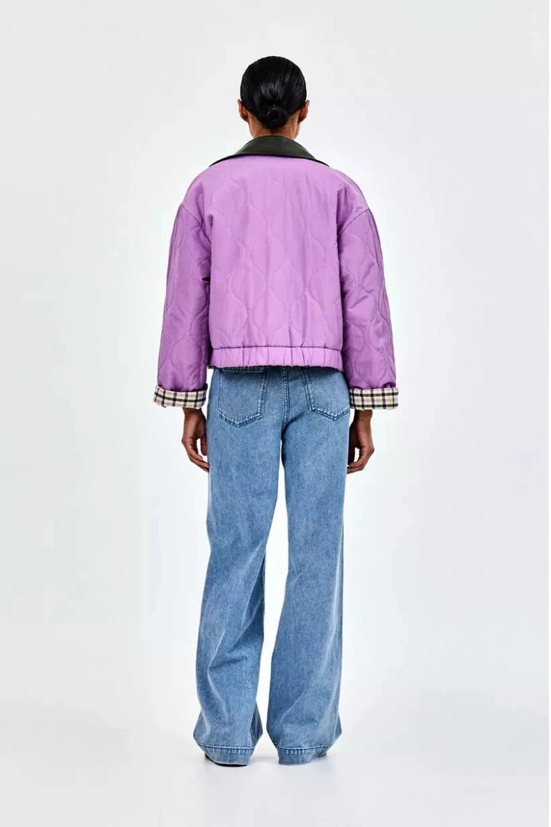 Jassen - Cocoa Lightweight down reversibel jacket van CKS