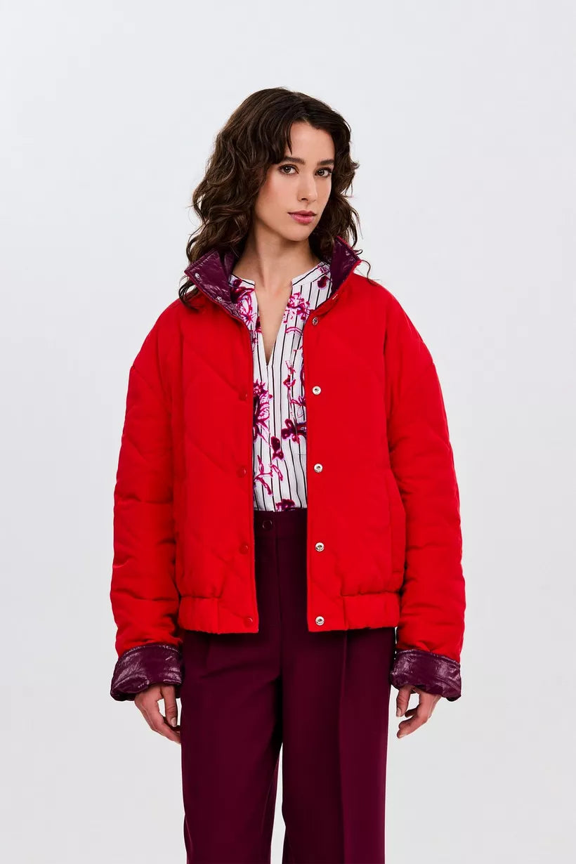 PAD purple dark Jassen - Colde Coat reversible van CKS