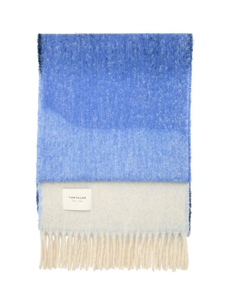 Sjaals - cosy brushed colorflow scarf van Tom Tailor