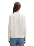 Pulls cozy mock neck pullover van Tom Tailor