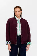 PAD purple dark Jassen - Cremas Reversible Coat van CKS