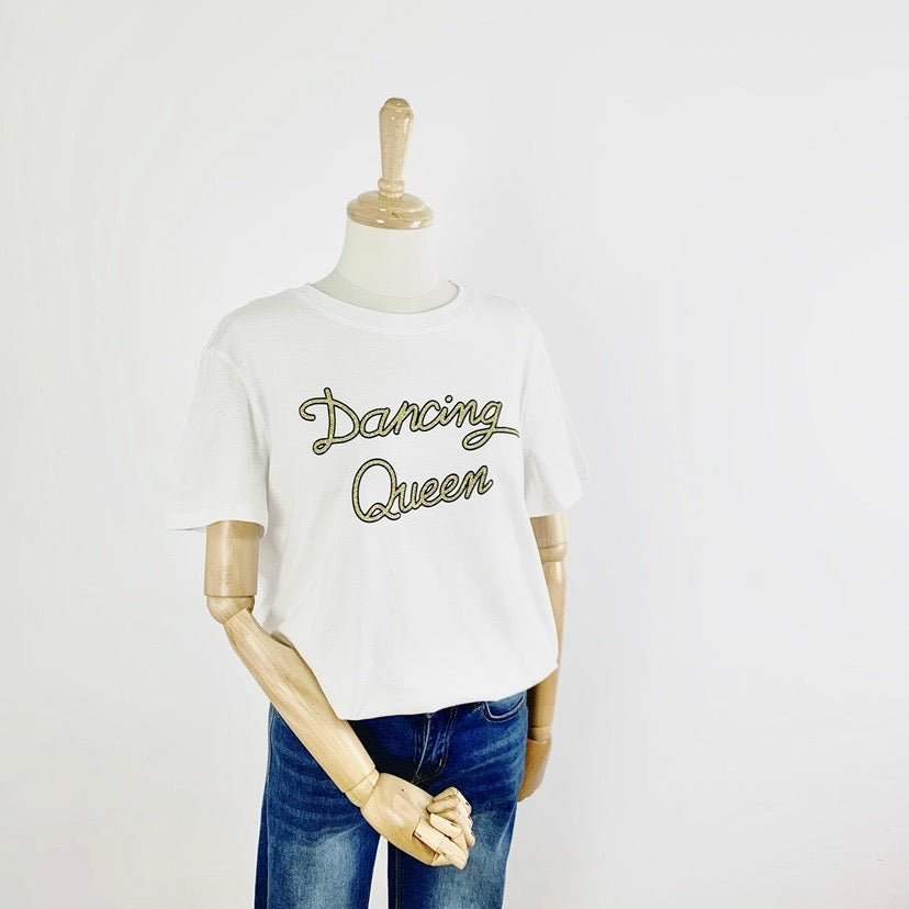 T-shirts - Dancing queen tshirt van Meisjes Brugge