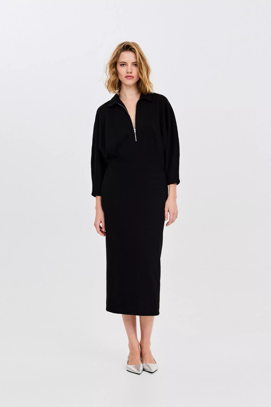 ZWM black medium Jurken - Davinia Dress van CKS