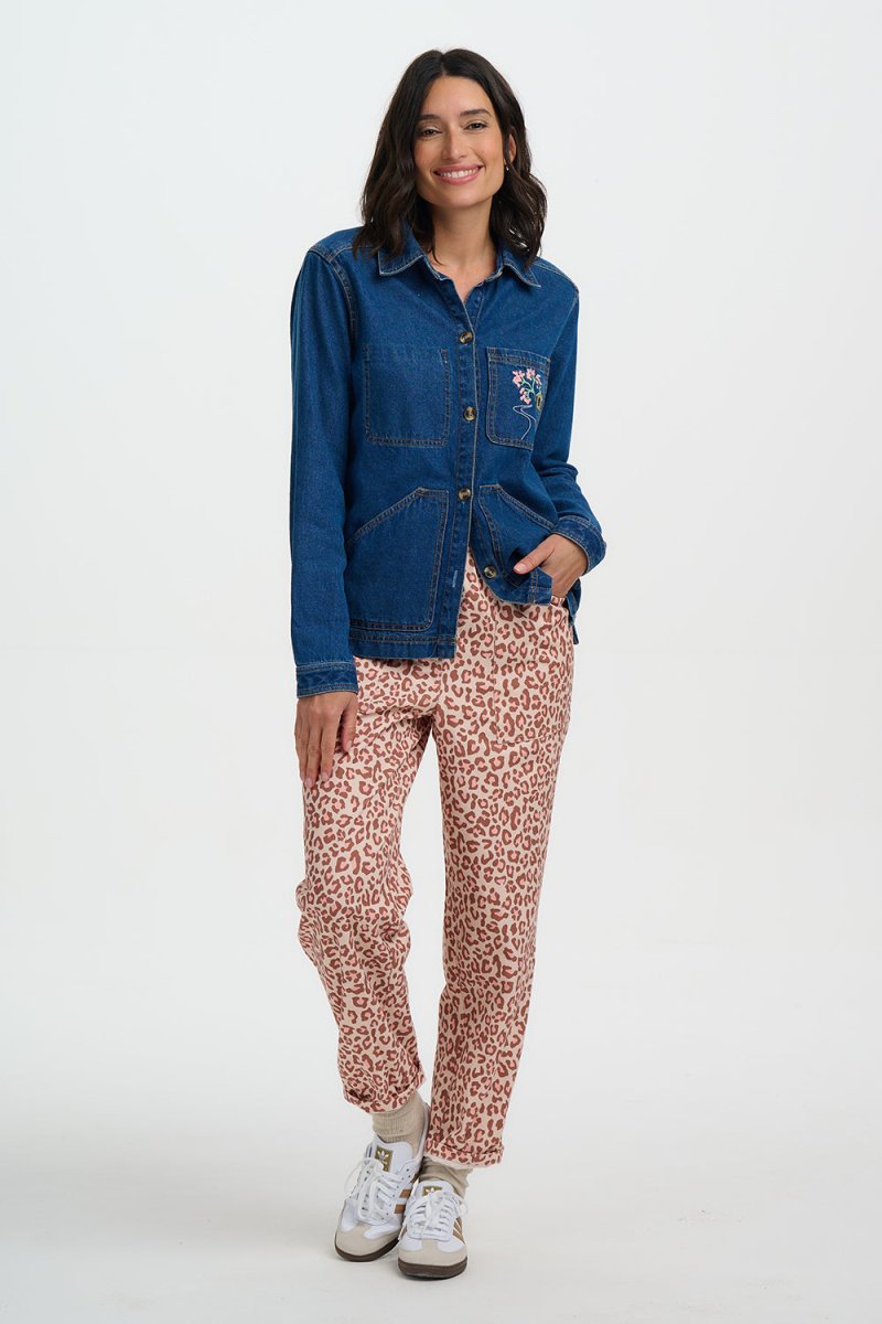 Dita Denim Jacket van Sugarhill Boutique – Jassen voor dames | Meisjes Brugge