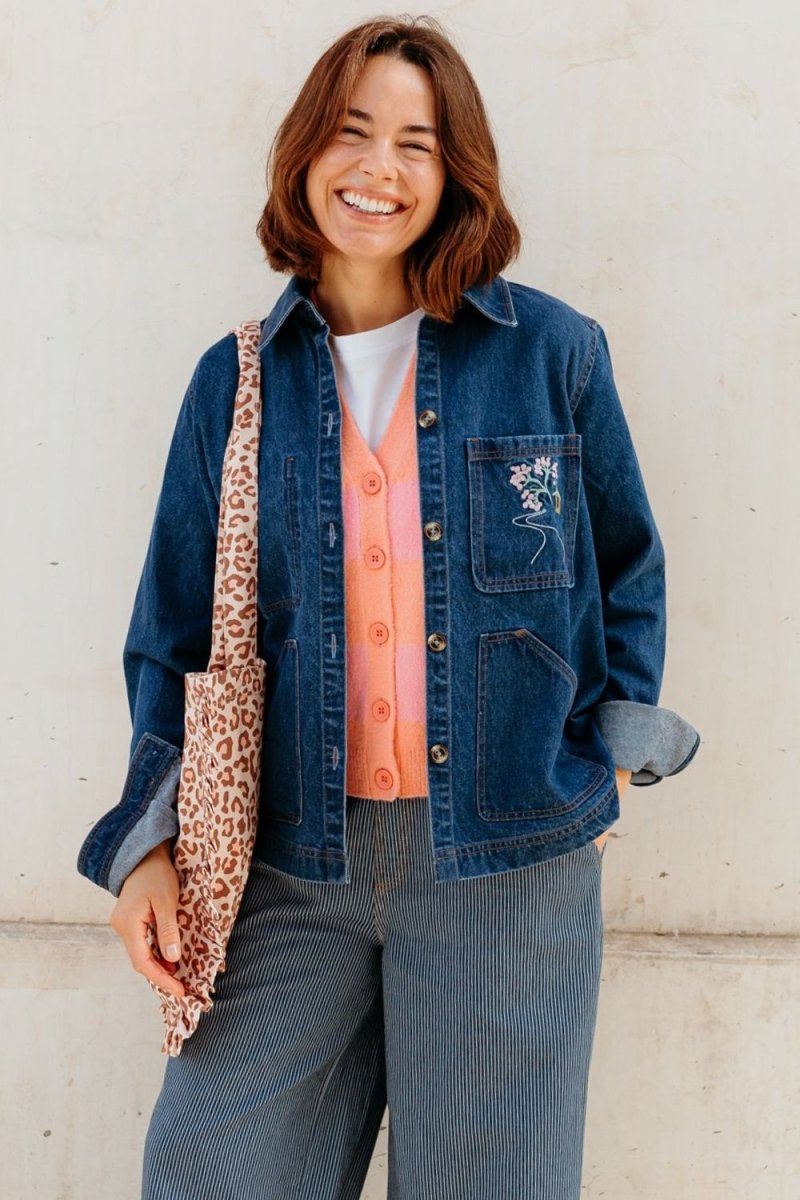 Jassen - Dita Denim Jacket van Sugarhill Boutique
