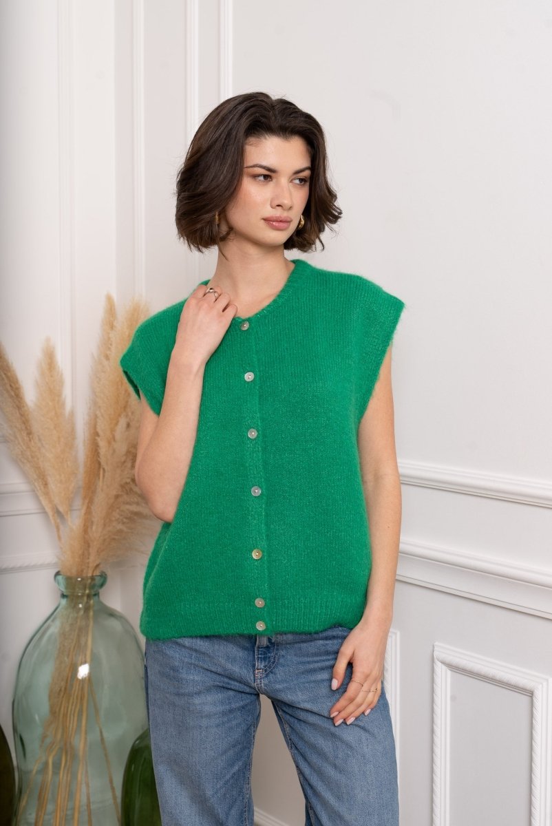 Eliza Debardeur – Cardigans voor dames in kleur | Meisjes