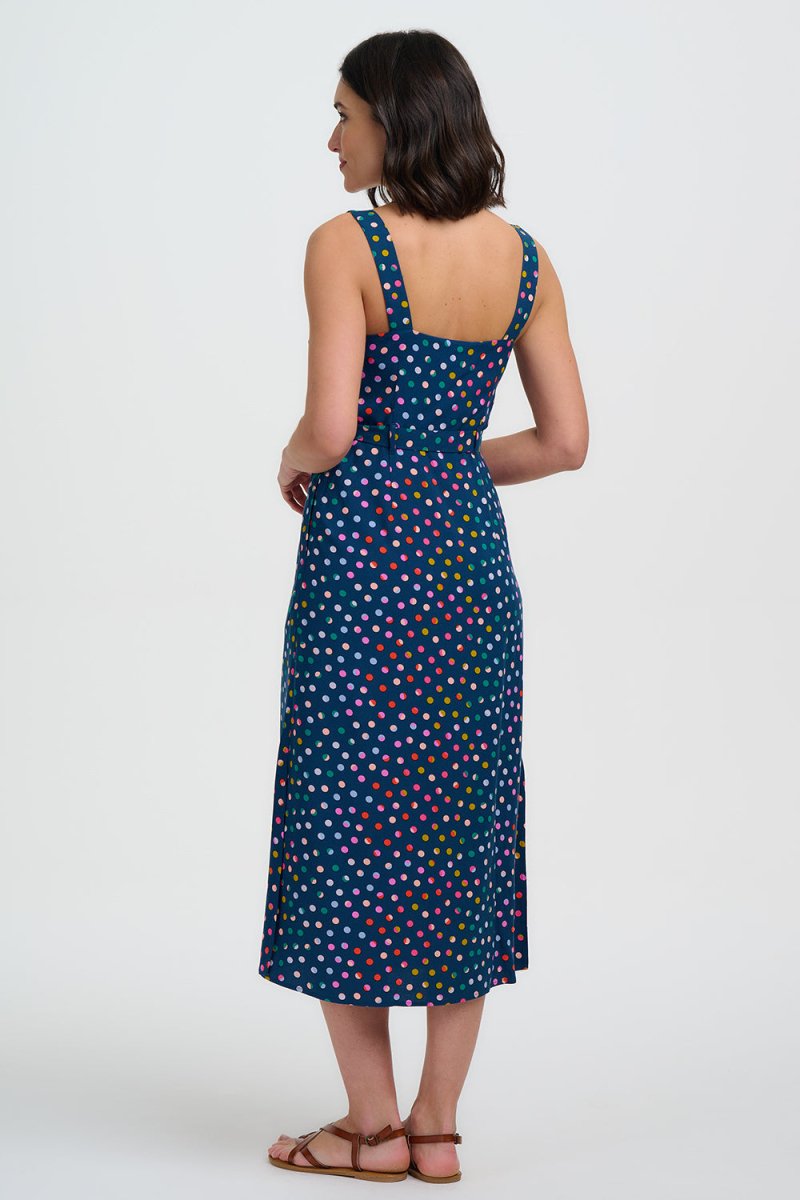 Elva Midi Sundress ss26 van Sugarhill Boutique – Jurken voor dames | Meisjes Brugge