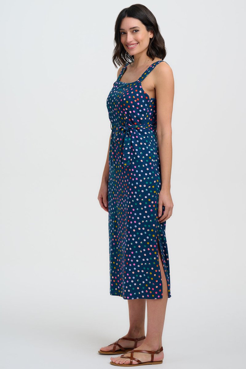 Elva Midi Sundress ss26 van Sugarhill Boutique – Jurken voor dames | Meisjes Brugge