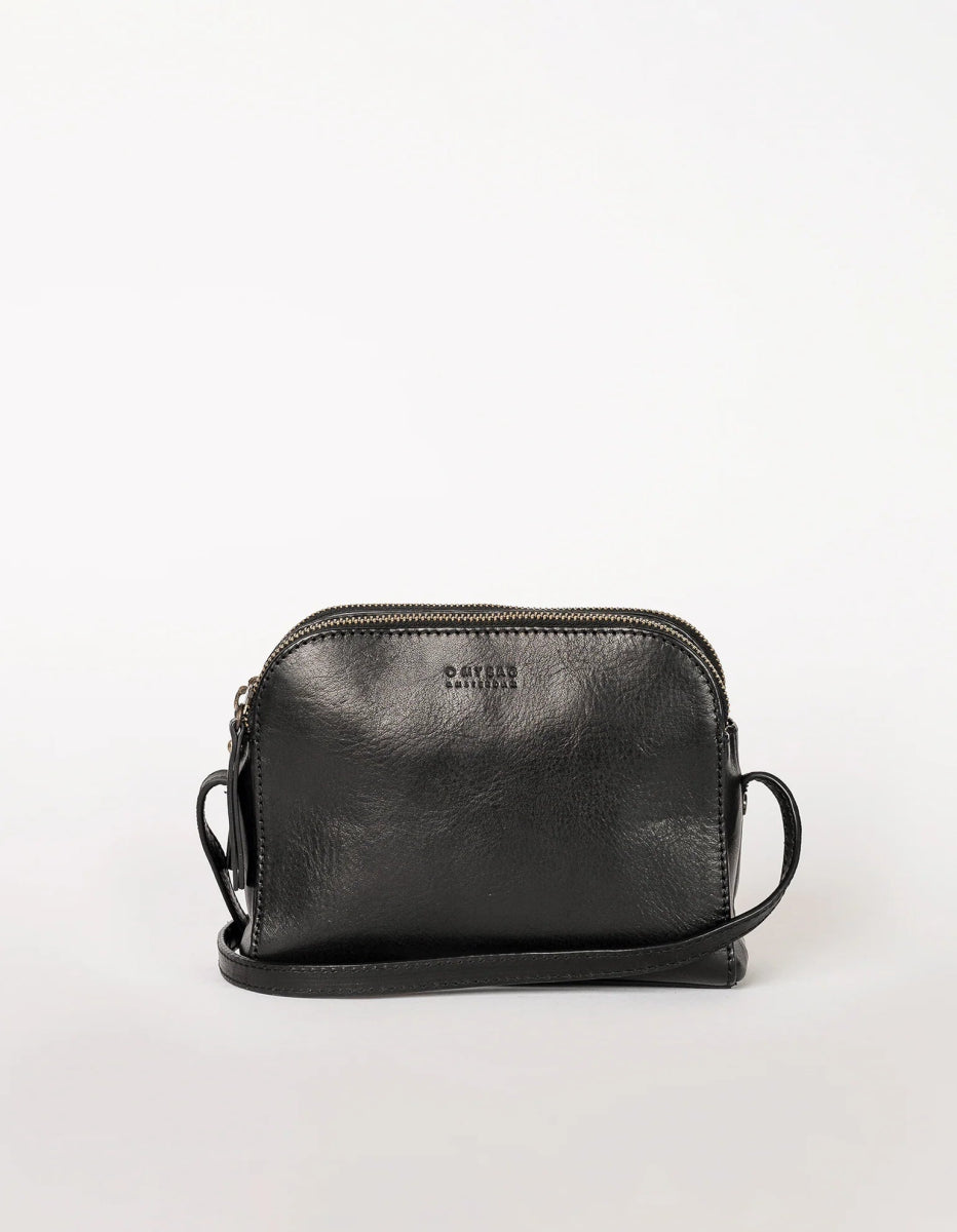 Handtassen - EMILY Black Stromboli Leather van O My Bag