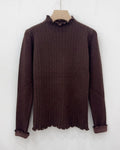 choco Pulls - Frilled funnel neck pull 008 van Kilky