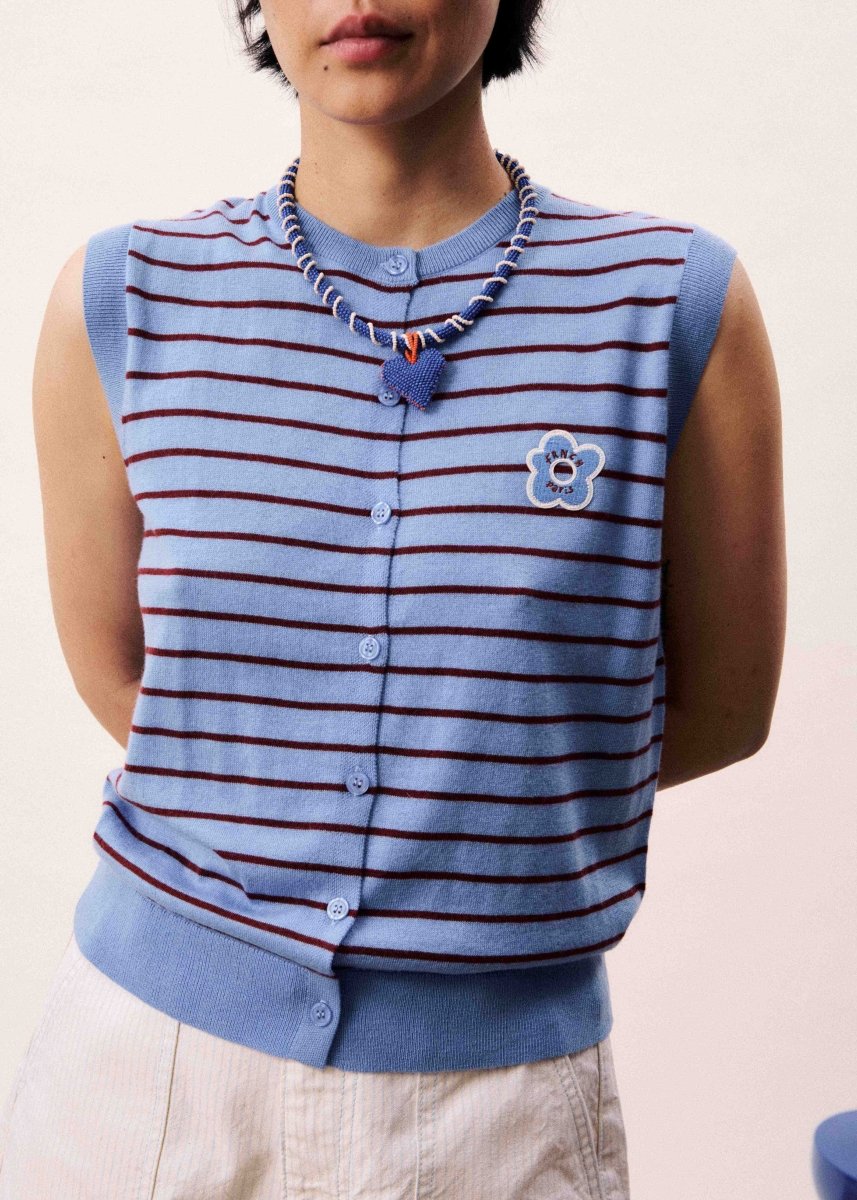 BLEU LAVANDE Cardigans - Glacier Cardigan van FRNCH