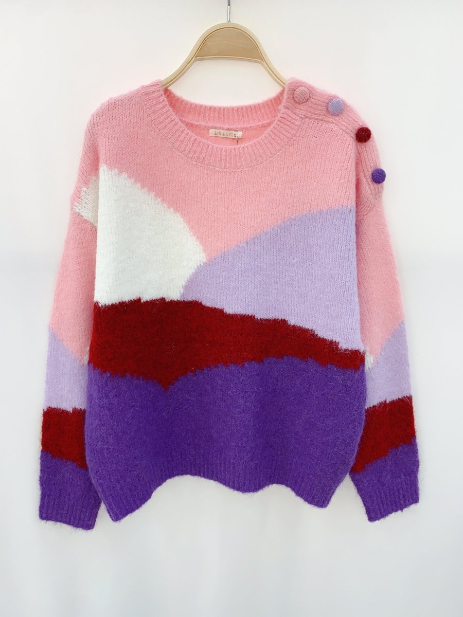 violet one size Pulls - Graphic pull van Lili & Lala