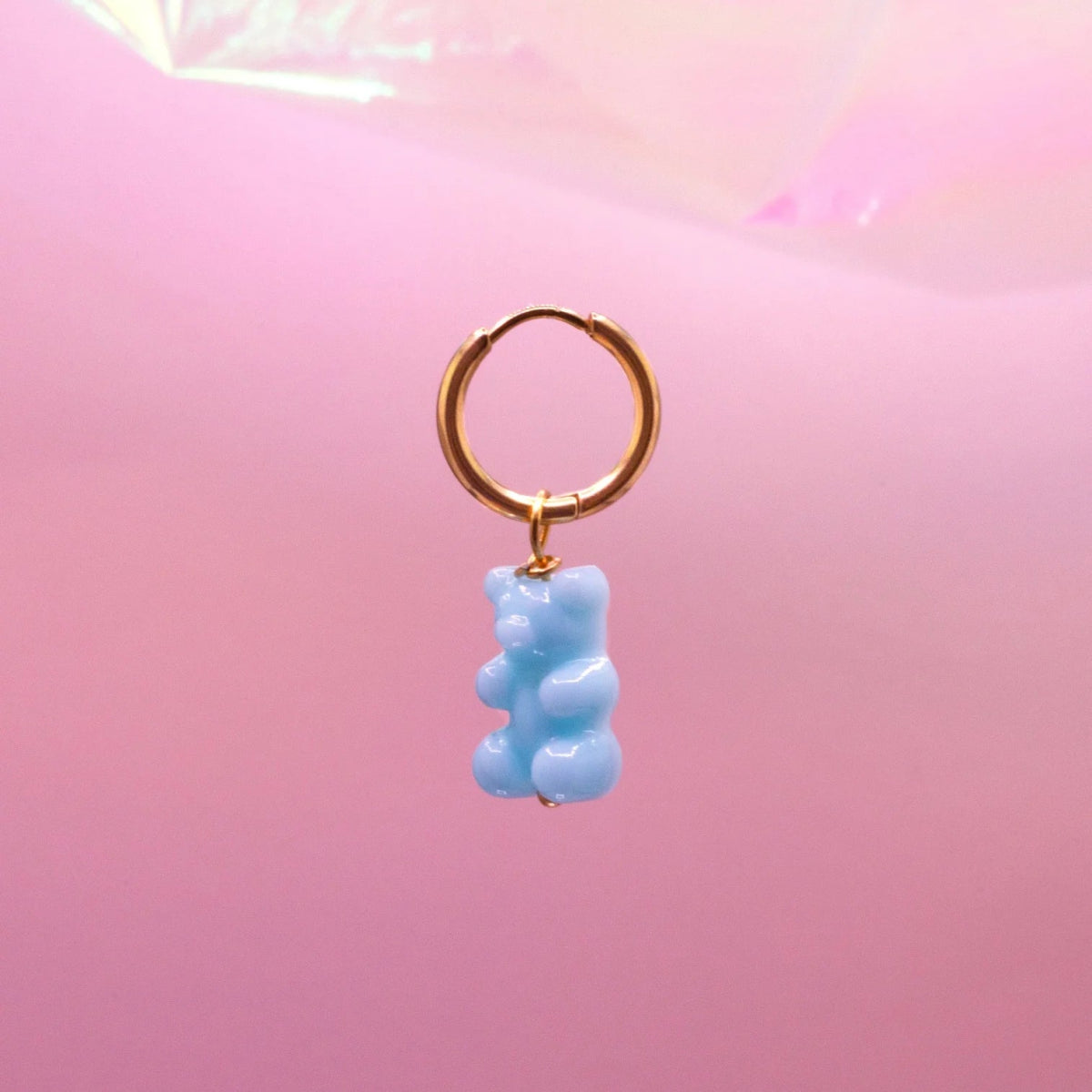 blue One Size (per stuk) Juwelen - Gummy Bear Hoop van Atelier Jean