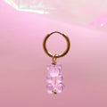 Light Pink One Size (per stuk) Juwelen - Gummy Bear Hoop van Atelier Jean