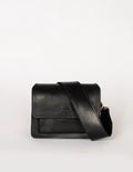 Handtassen - HARPER MINI Black Classic Leather bag van O My Bag