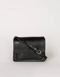 Handtassen - HARPER MINI Black Classic Leather bag van O My Bag