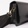 Black Classic Leather Handtassen - HARPER MINI Black Classic Leather bag van O My Bag