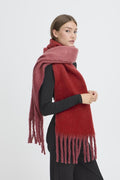 Maroon ONE Sjaals - Iamalou Scarf van Ichi