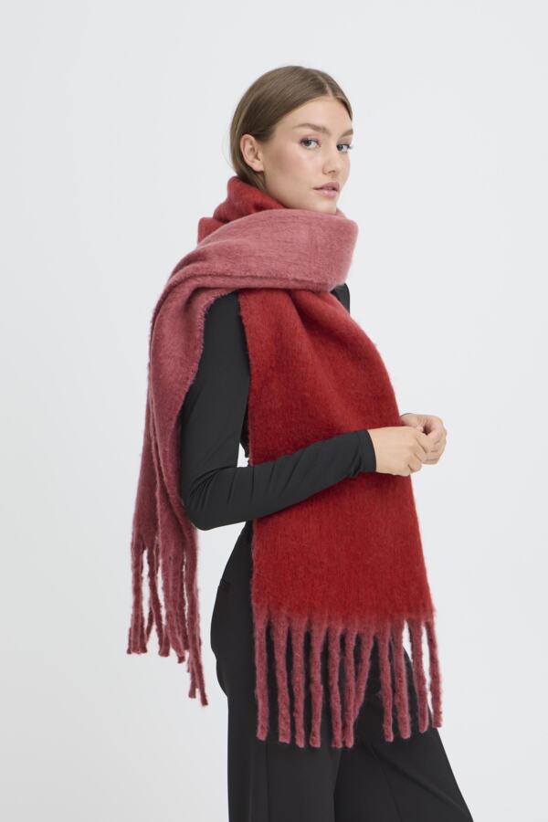 Maroon ONE Sjaals - Iamalou Scarf van Ichi