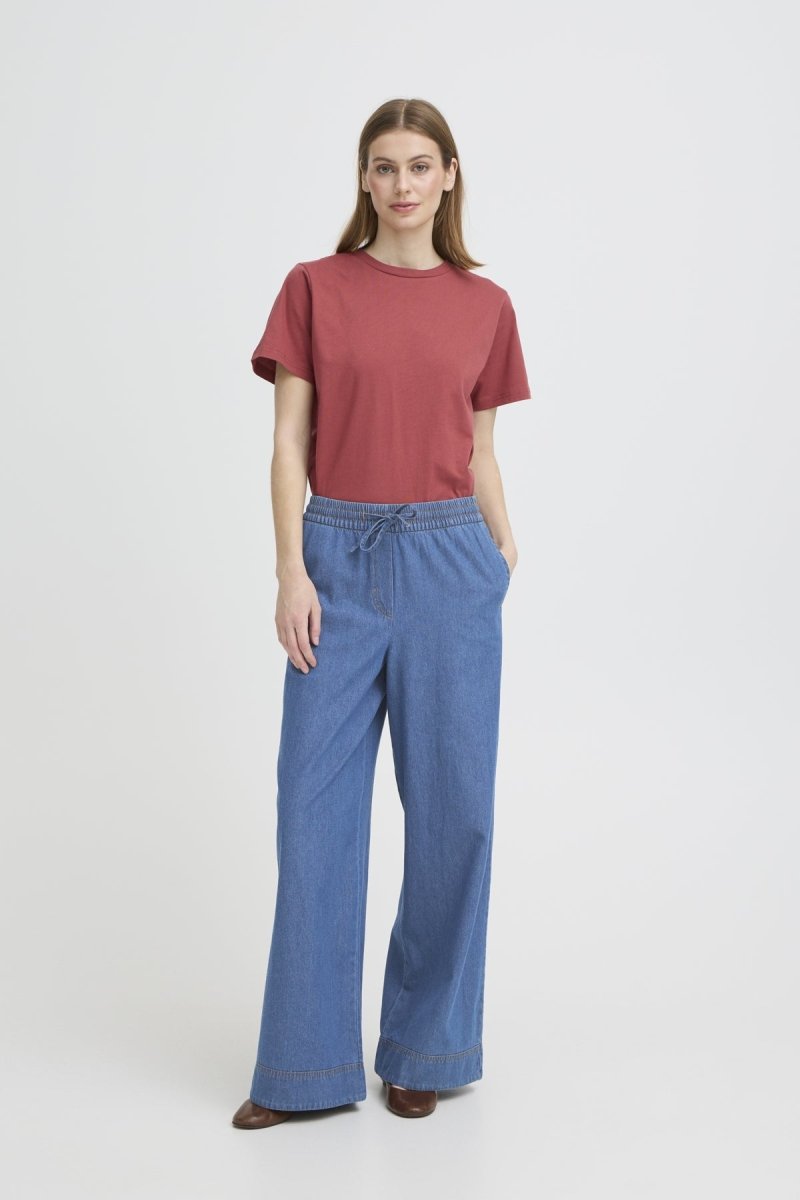 Iharcher Pants 2 van Ichi – Jeans voor dames | Meisjes Brugge