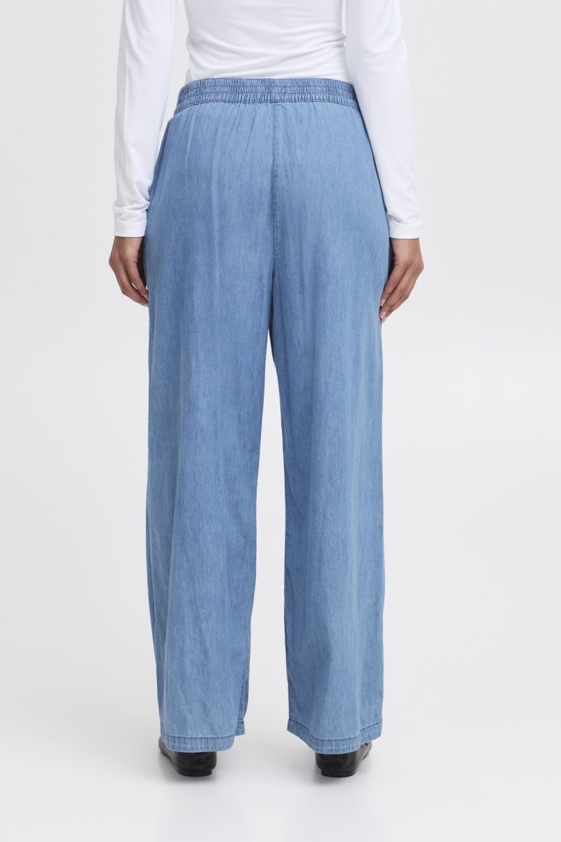 Ihbarcy Pants - koop Broeken van Ichi bij Meisjes Brugge