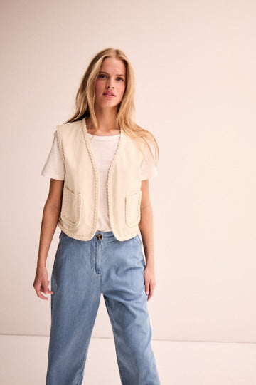 Ihbarcy Pants - koop Broeken van Ichi bij Meisjes Brugge