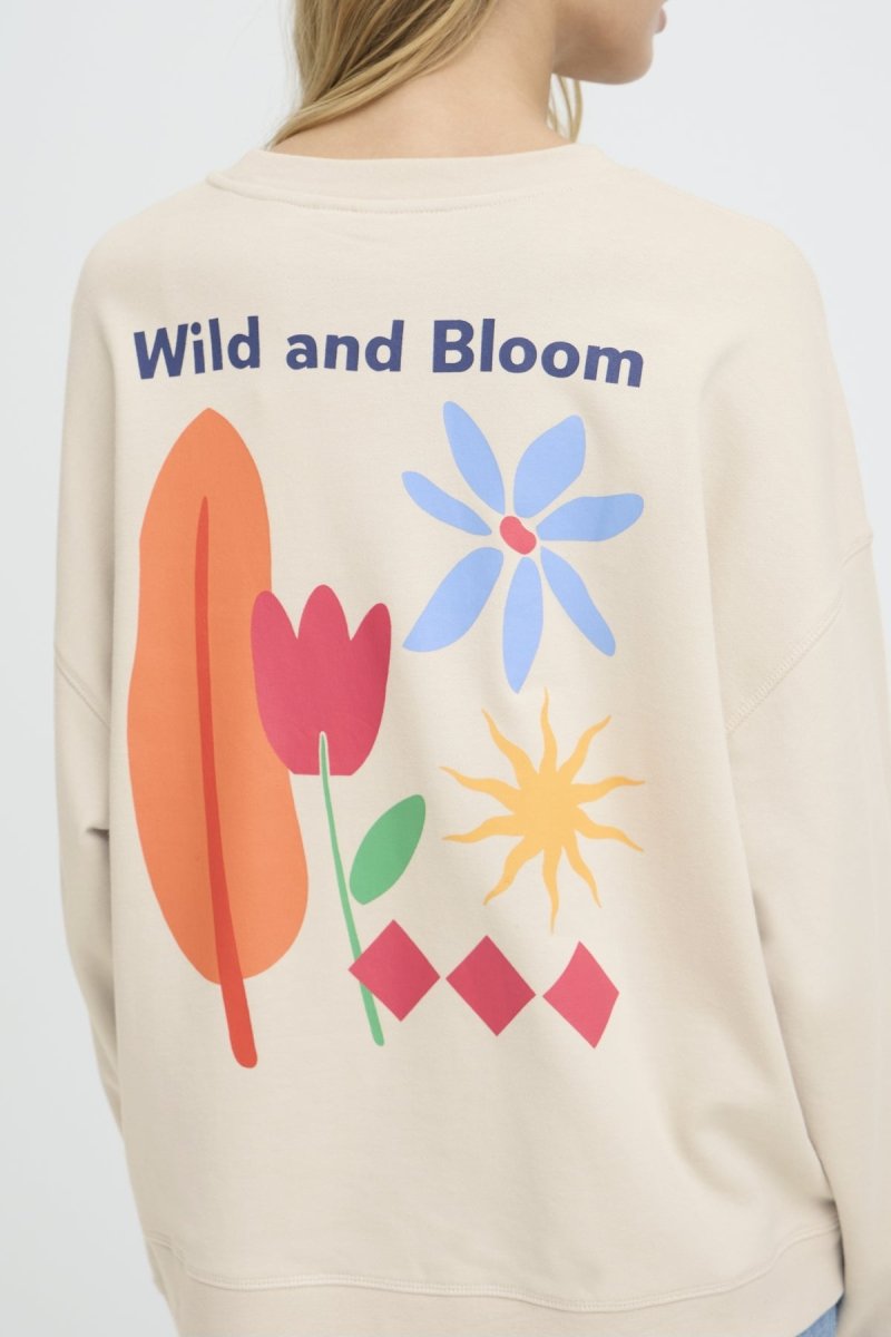 Ihbauma Sweater 2 - koop Sweaters van Ichi bij Meisjes Brugge