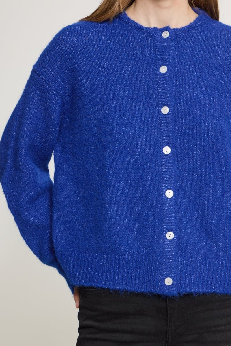Ihbelablue Cardigan van Ichi – Cardigans voor dames | Meisjes Brugge