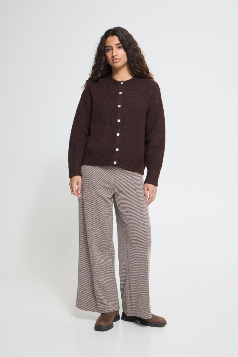 Ihbelablue Cardigan van Ichi – Cardigans voor dames | Meisjes Brugge