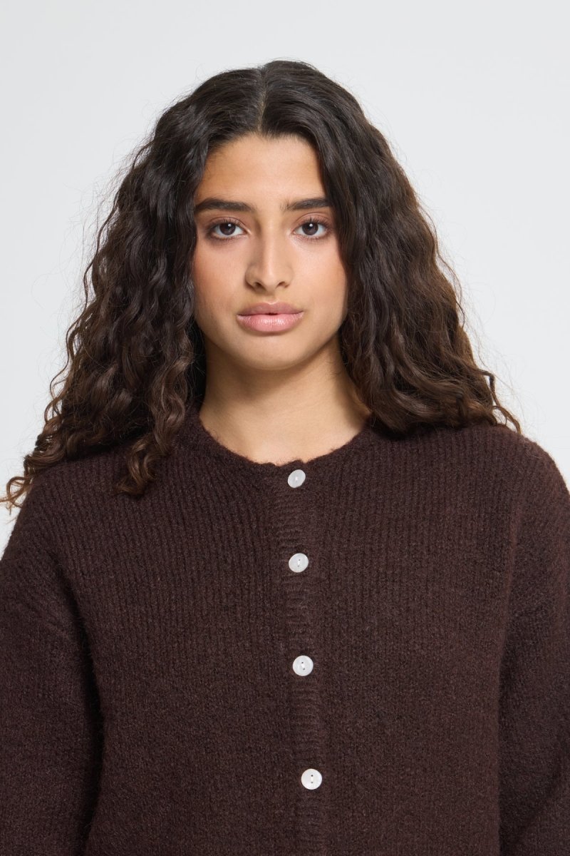 Ihbelablue Cardigan van Ichi – Cardigans voor dames | Meisjes Brugge