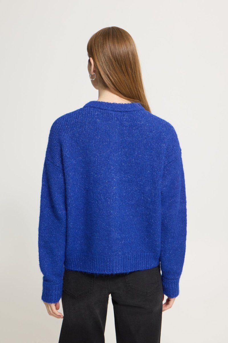 Ihbelablue Cardigan van Ichi – Cardigans voor dames | Meisjes Brugge