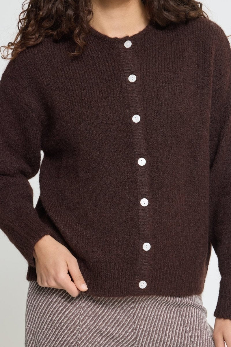 Ihbelablue Cardigan van Ichi – Cardigans voor dames | Meisjes Brugge