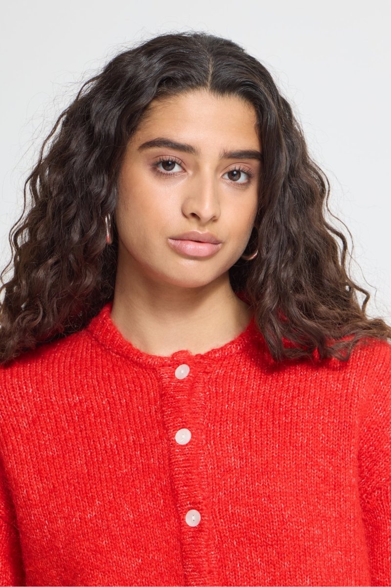 Ihbelablue Cardigan van Ichi – Cardigans voor dames | Meisjes Brugge