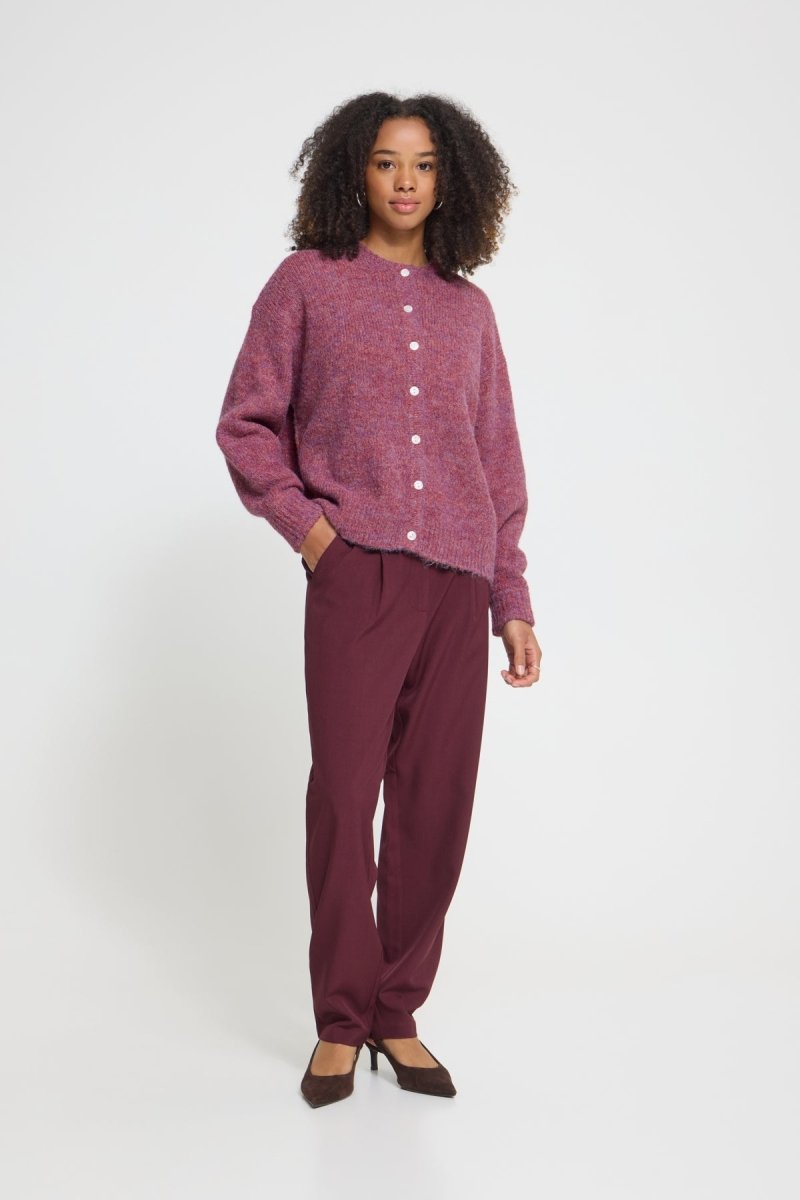 Ihbelablue Cardigan van Ichi – Cardigans voor dames | Meisjes Brugge