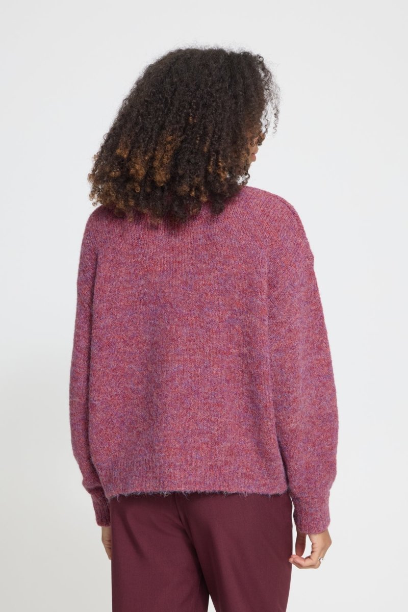 Ihbelablue Cardigan van Ichi – Cardigans voor dames | Meisjes Brugge
