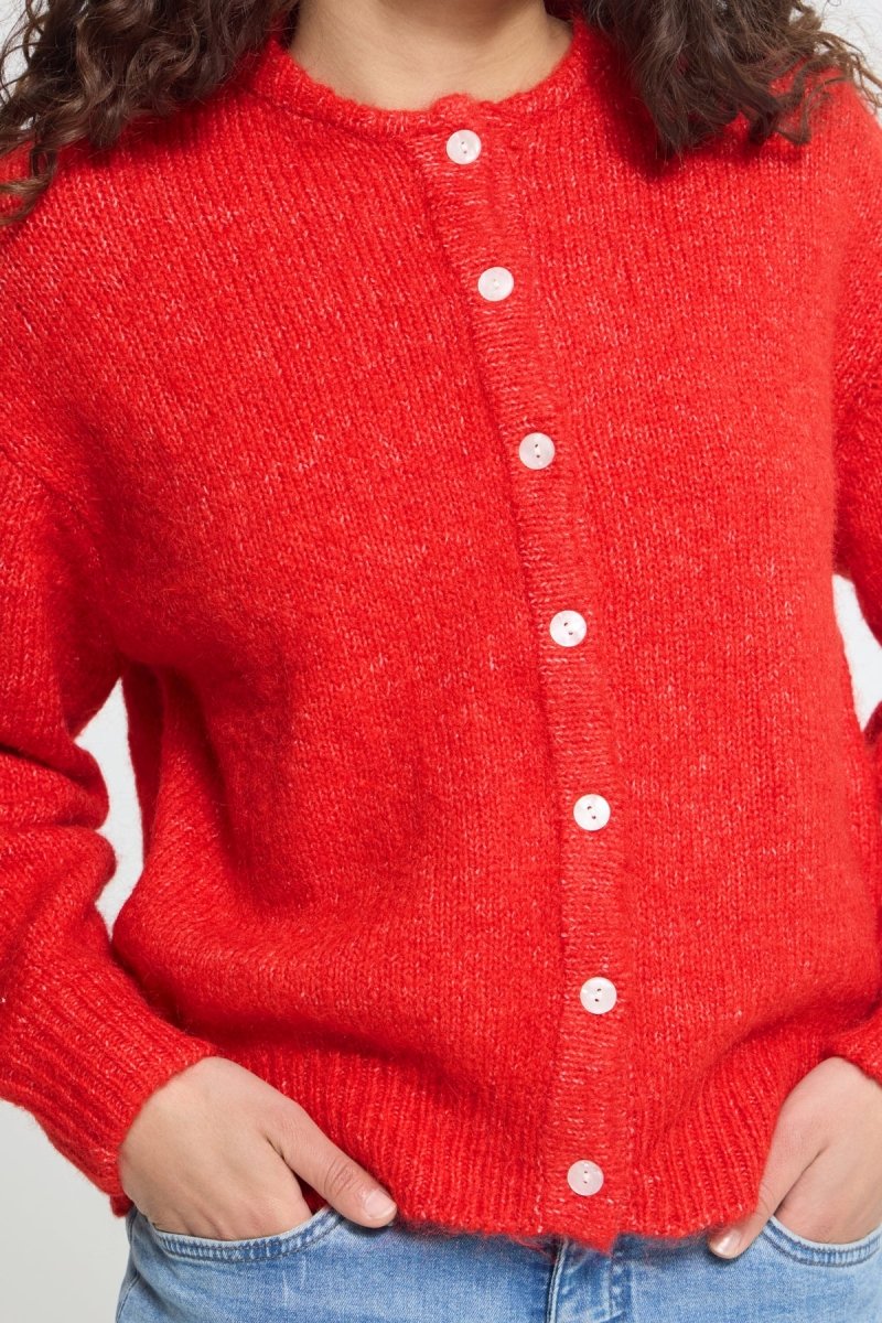 Ihbelablue Cardigan van Ichi – Cardigans voor dames | Meisjes Brugge