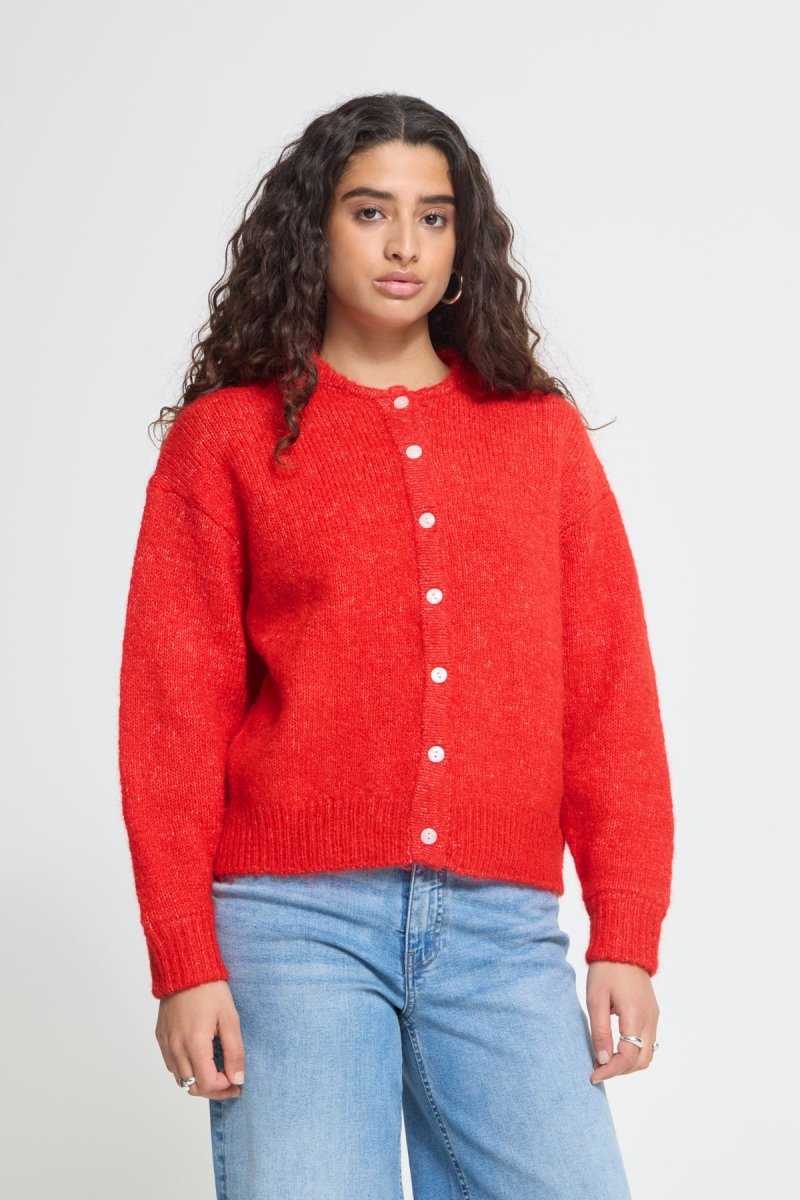 Ihbelablue Cardigan van Ichi – Cardigans voor dames | Meisjes Brugge