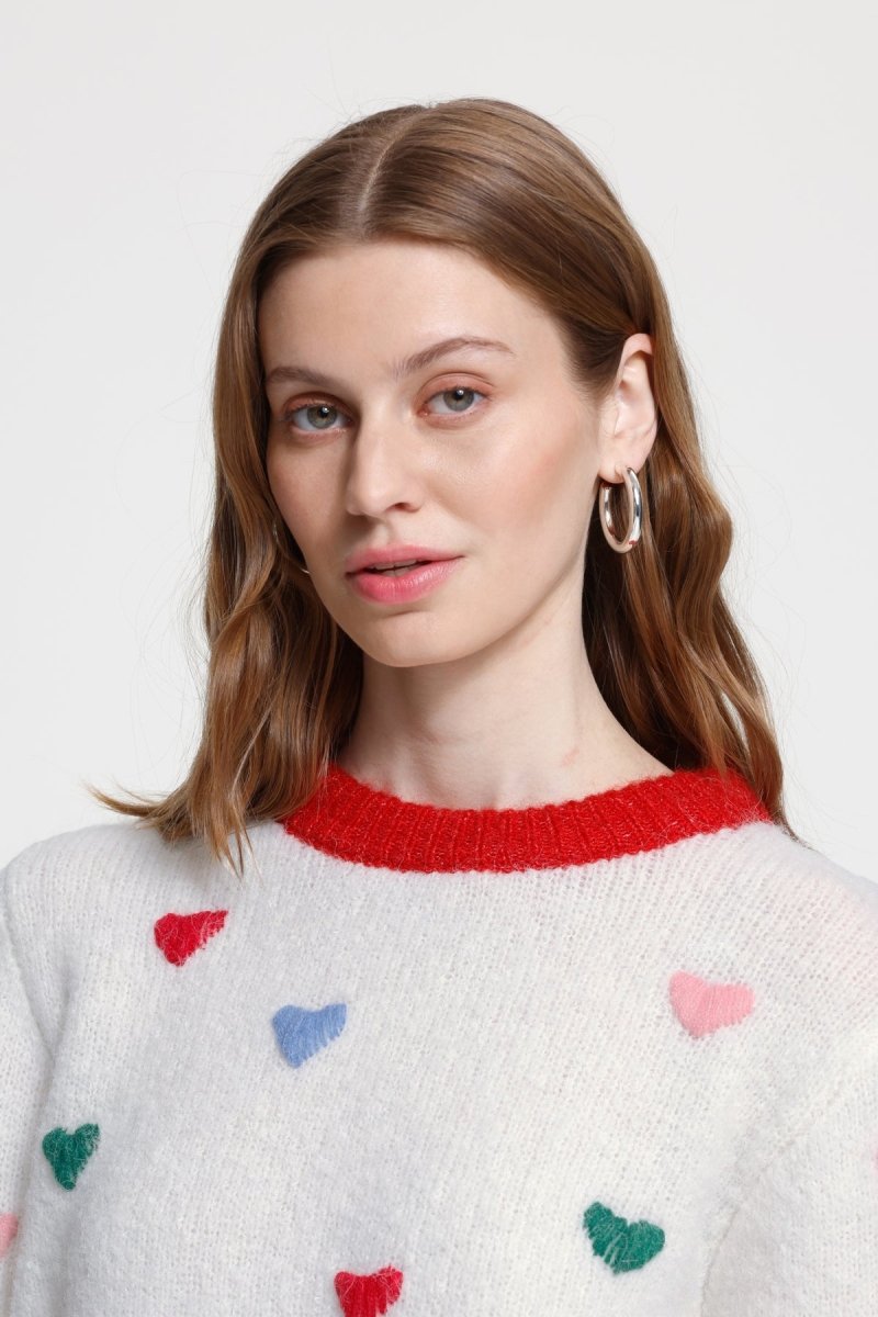Ihbelablue Ls2 Pullover van Ichi – Pulls voor dames | Meisjes Brugge