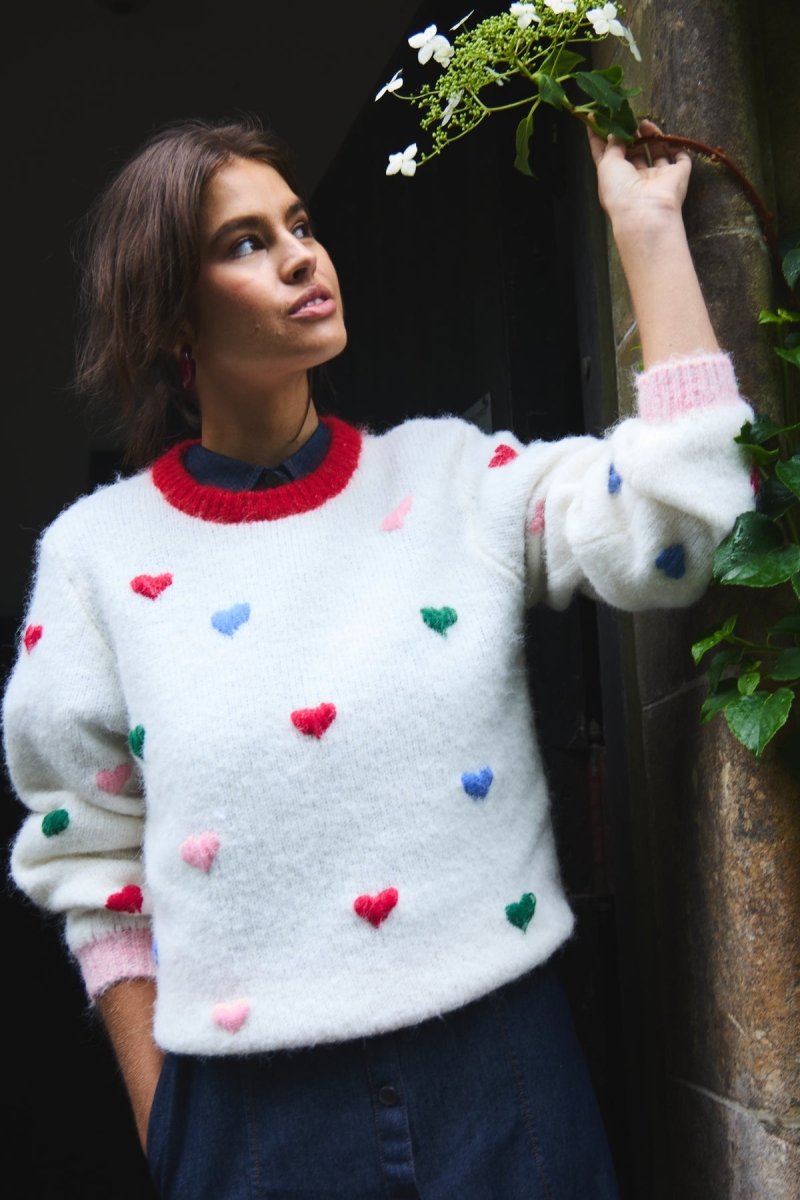 Ihbelablue Ls2 Pullover van Ichi – Pulls voor dames | Meisjes Brugge